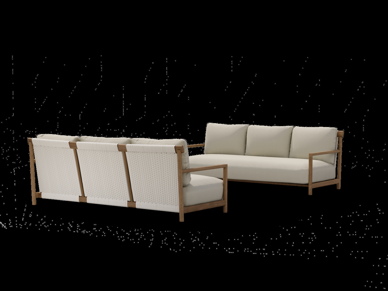 Amanu Sofa Dreisitzer - Image 1
